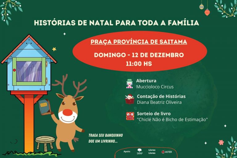 Evento vai unir histórias e solidariedade na Província de Saitama